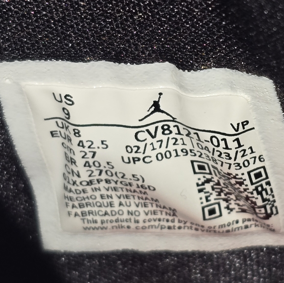 Jordan Delta 2 Mens size 9 - Picture 7 of 9